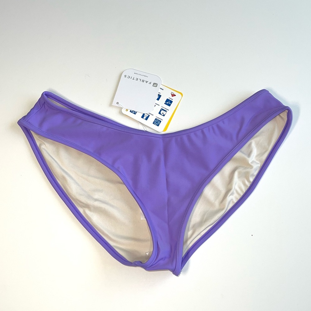 ✨NWT✨FABLETICS | Purple hipster bikini bottom | Size XS